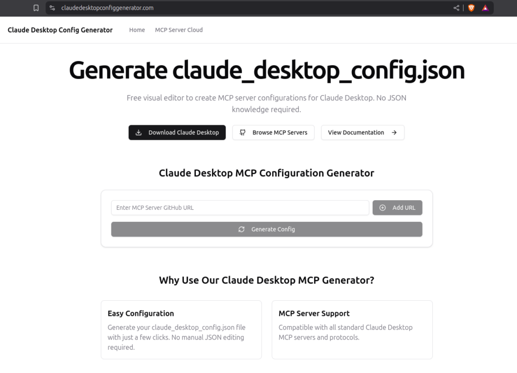 Claude Desktop maintains a registry of installed MCP servers